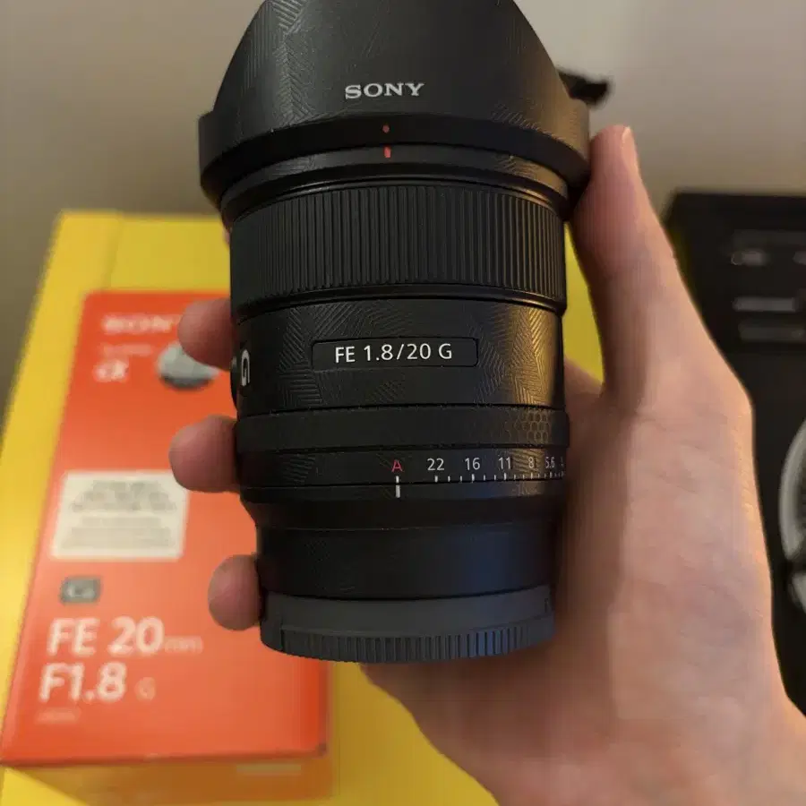 소니 fe 20mm f1.8 G 렌즈 팝니다