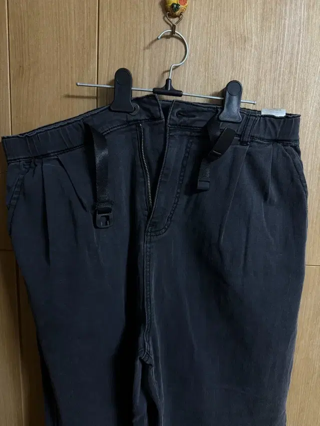 비슬로우 PANTS WASHED BLACK (34사이즈)