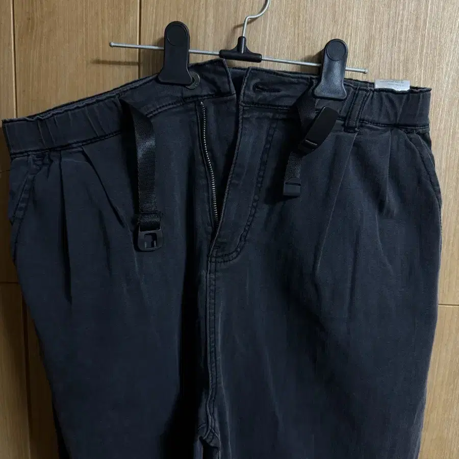 비슬로우 PANTS WASHED BLACK (34사이즈)