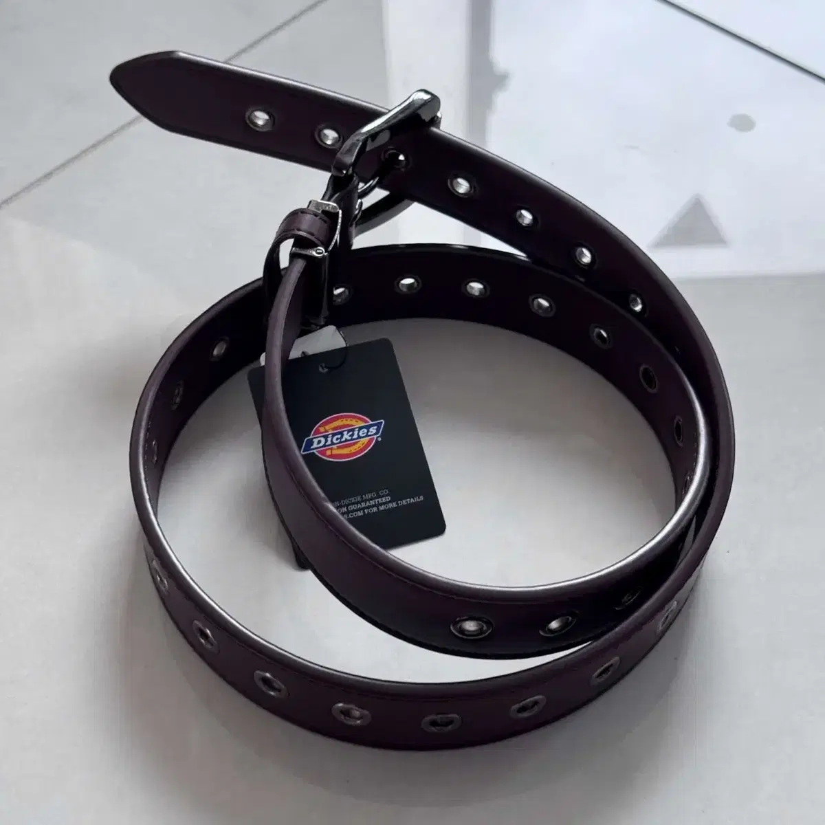 DICKIES 디키즈 SINGLE EYELET BELT 싱글 아일렛 벨트