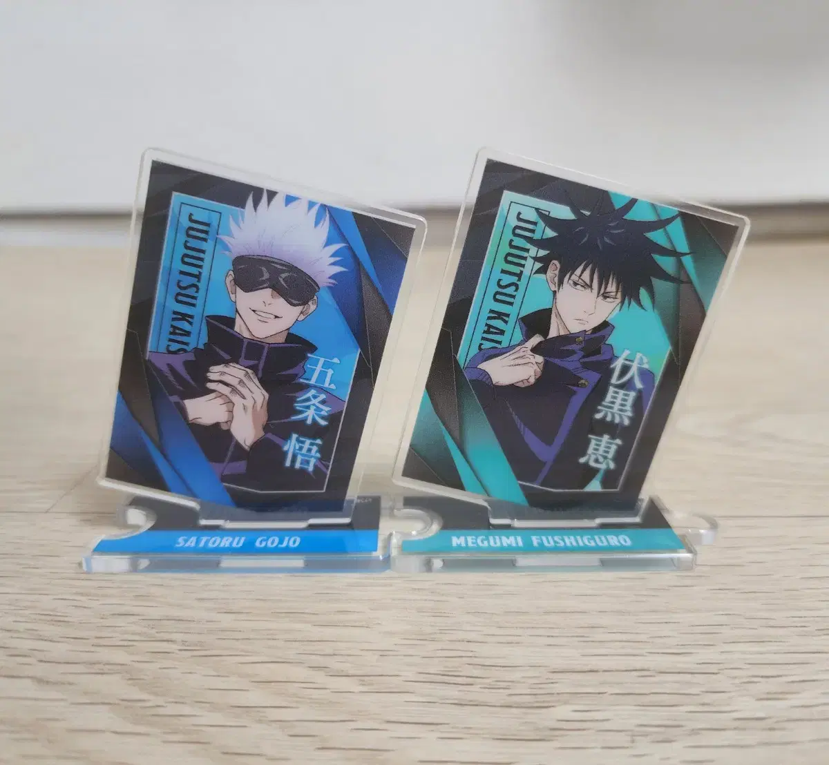 Zuu spinning Gojosatoru Fushiguromegumi acrylic stand sells