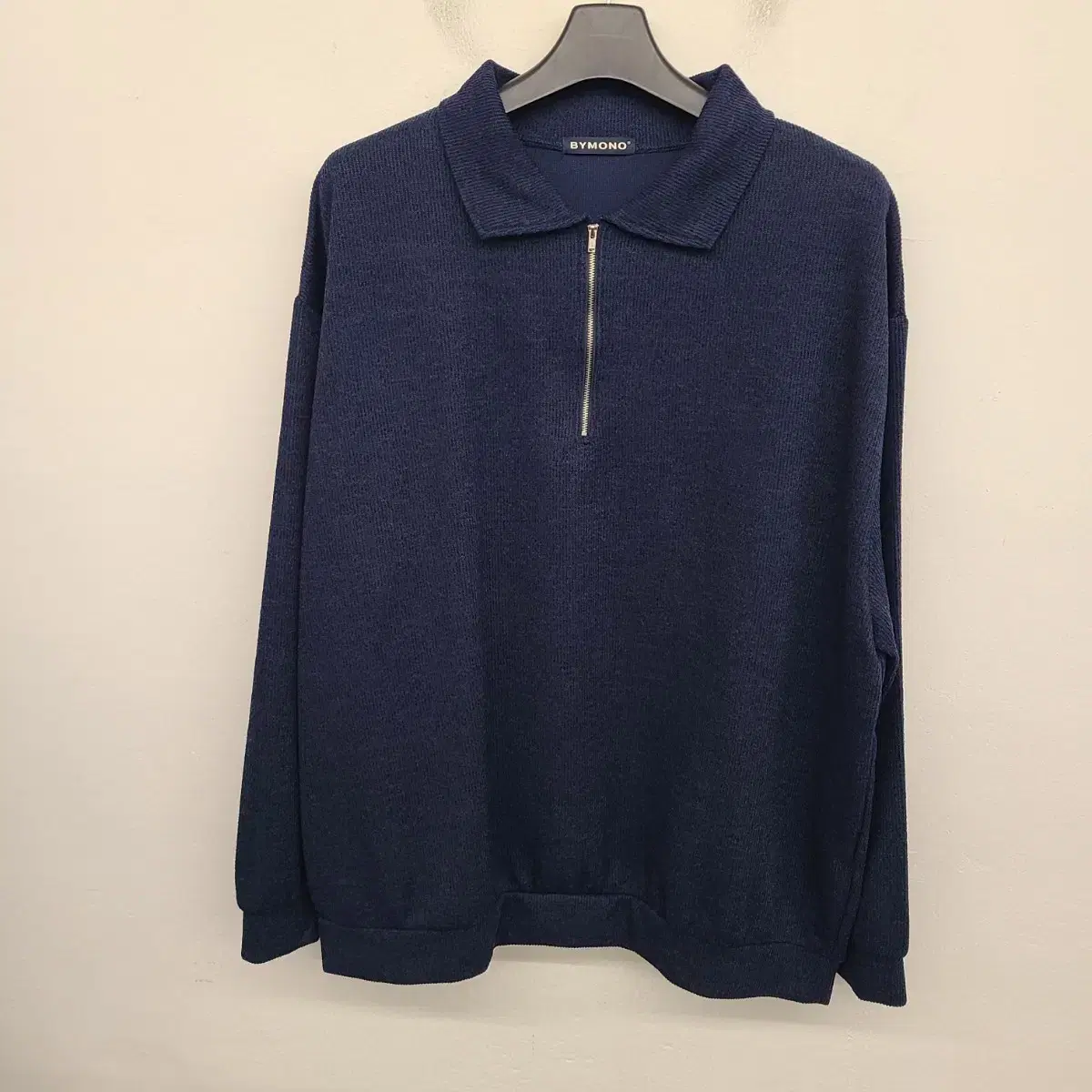 [115/3XL] Bimono vahn zip-up ribbed kara knit