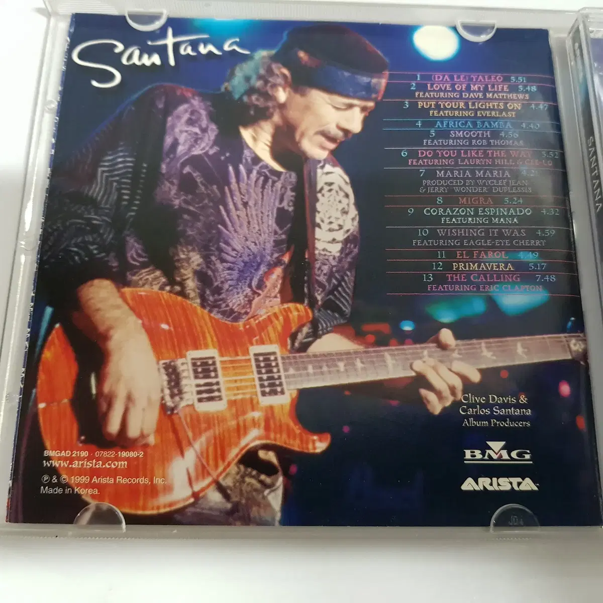 Santana - Supernatural  CD