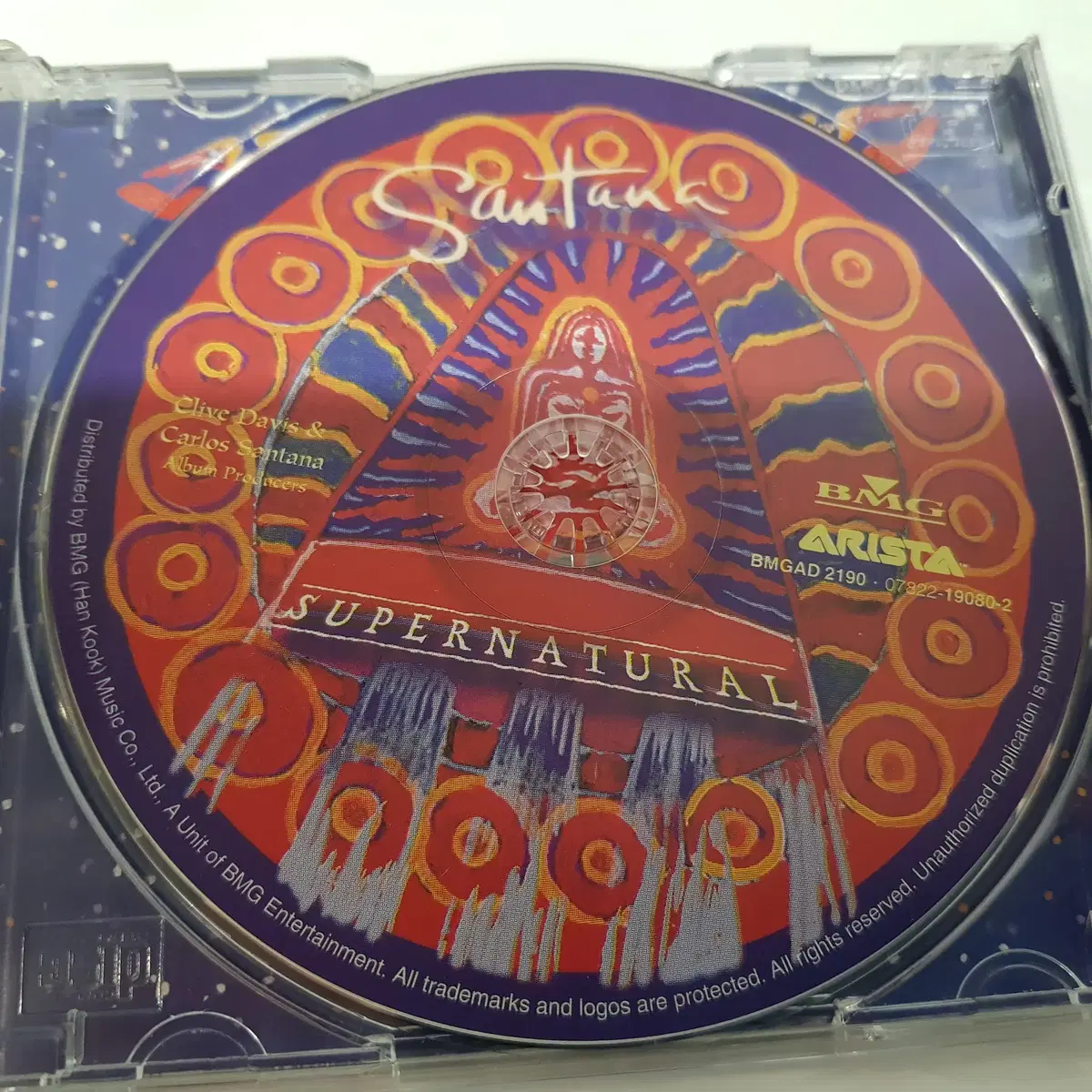 Santana - Supernatural  CD