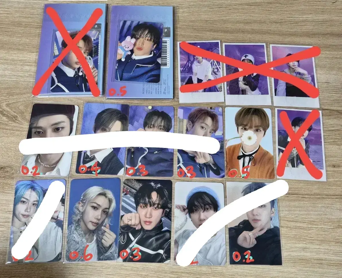 skz photocard acrylic stand sell wts bang chan lino changbin han jisungfelix yongbok yang jeongin