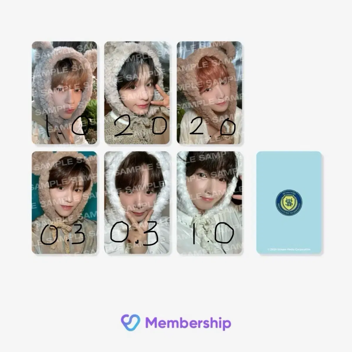 NCT wish Japan weverse shop Membership only photocard keyring sell wts Buncheol