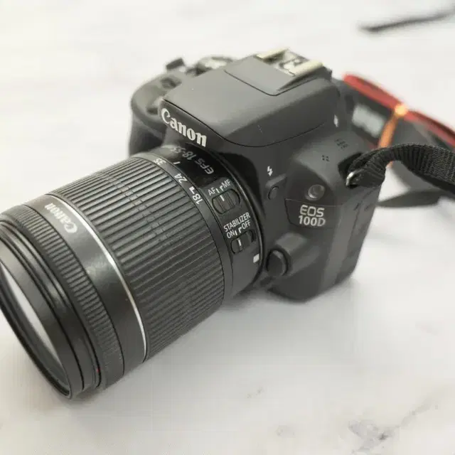 A급 캐논 DSLR 카메라 EOS 100D 와 18-55 렌즈 세트