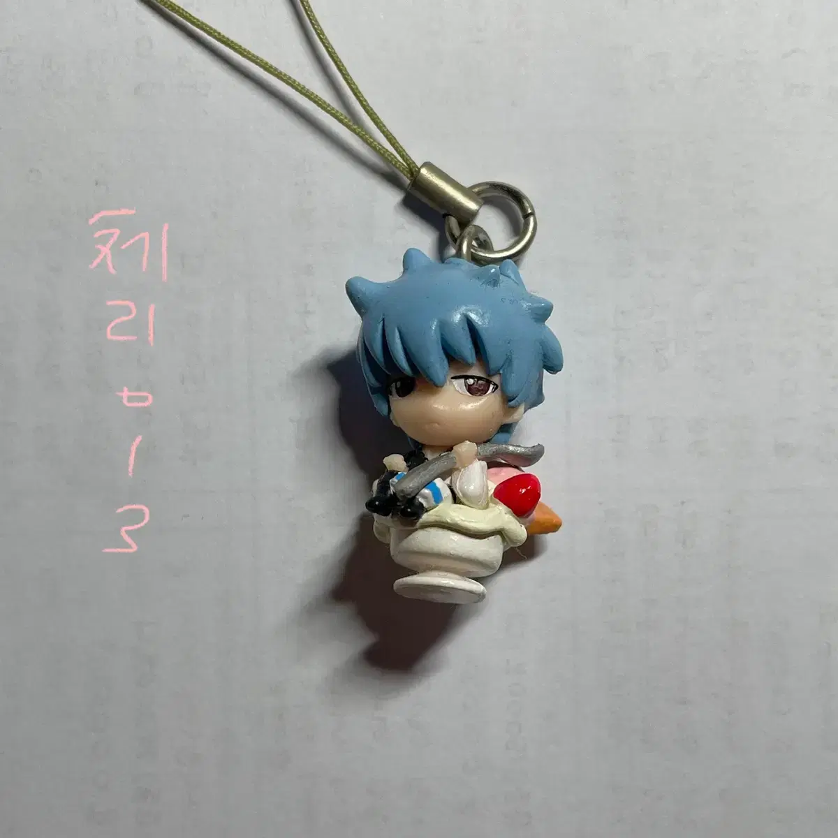 Gintama Gintoki Dessert keyring Parfait