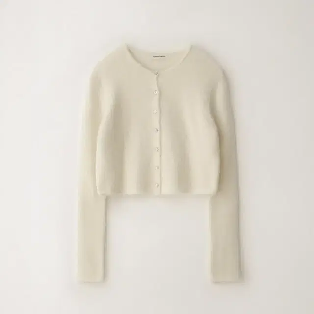 낫띵리튼 Kotte alpaca round cardigan