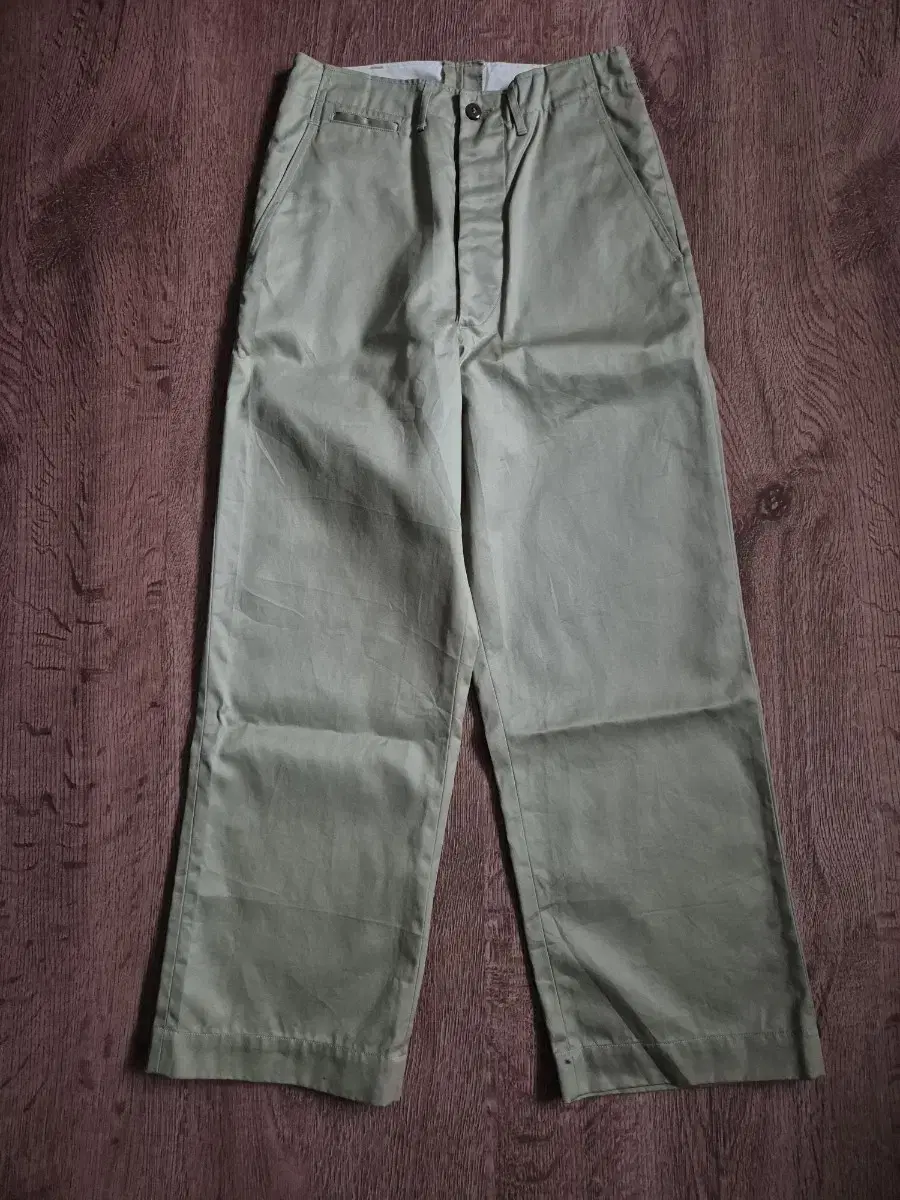 ORSLOW 'ARMY TROUSERSES' chino pants