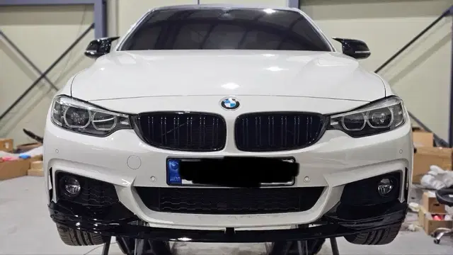 bmw m팩 순정범퍼 화이트 판매 420i 2018쿠페(m스포츠)