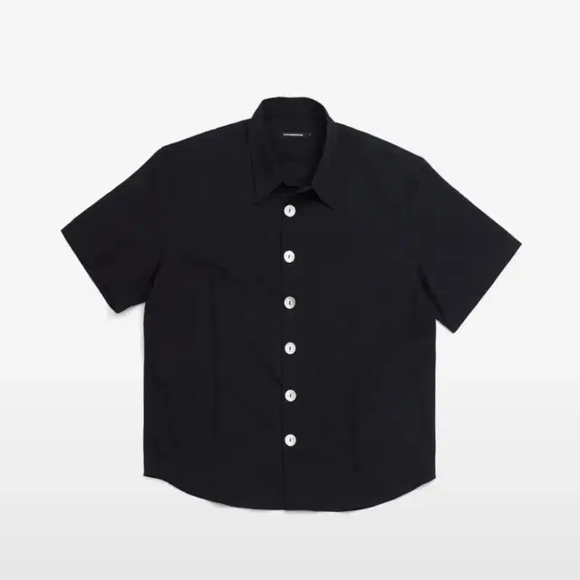 해칭룸 Arrow Shirt Big Button Dark Navy 2