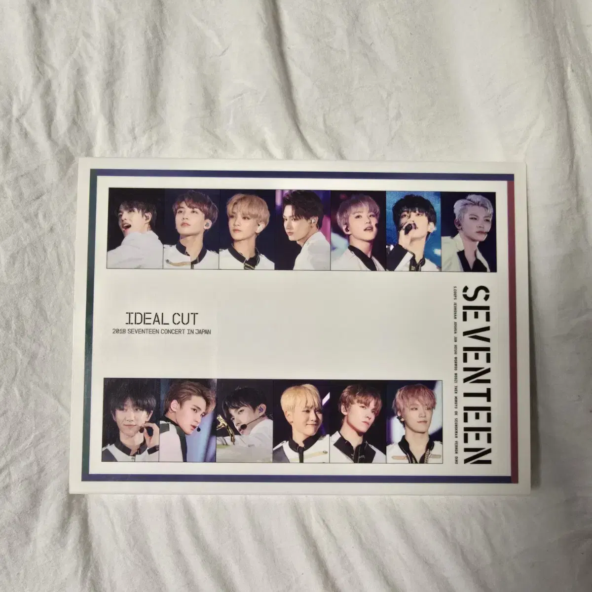 SEVENTEEN 2018 IDEALCUT JAPAN blu-ray blé