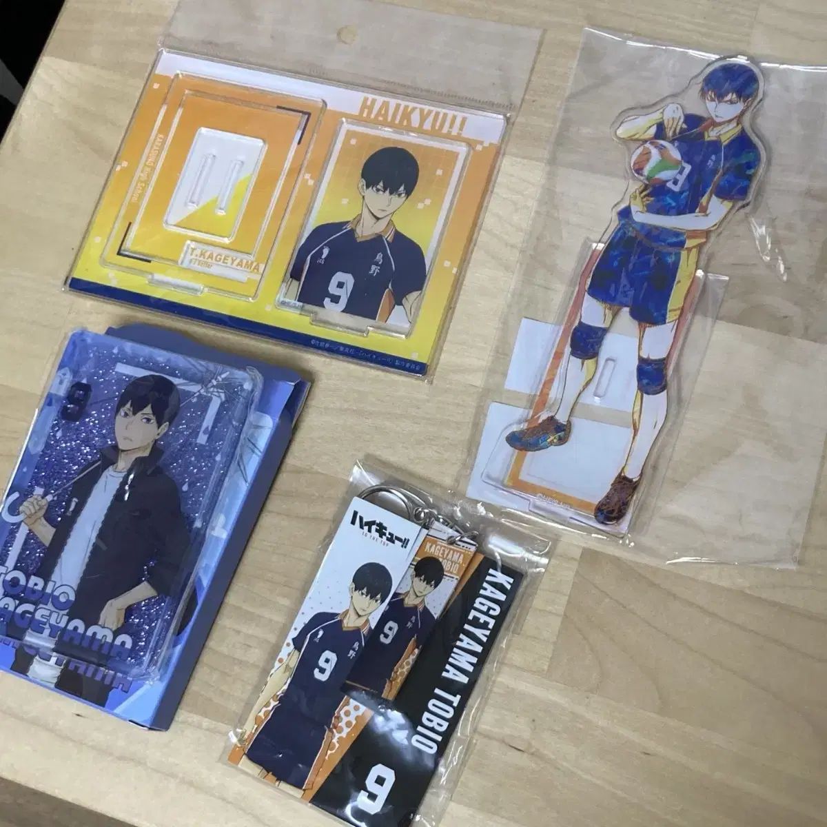 Haikyuu Kageyama acrylic stand pop up keyring acrylic Block WTS