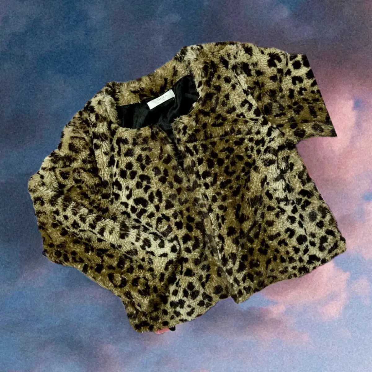 COLZA Leopard and leopard-print jacket Onegyaru Himegaru Lattegaru Japanese vintage