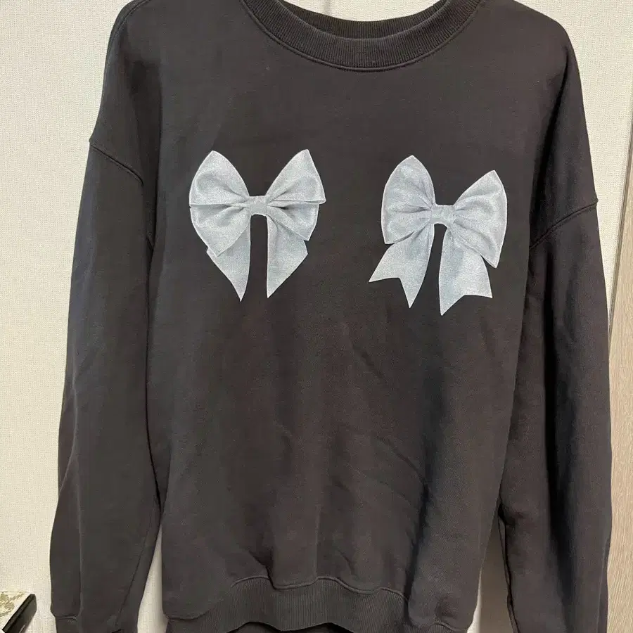 29cm 단독 스컬프터 리본 bow bow sweatshirt 맨투맨