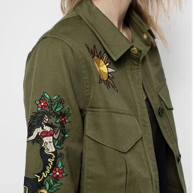 Zadig & Voltaire Tackl Tattoo Jacket (S)