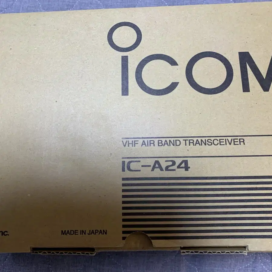 Icom IC-A24 아이콤 트랜시버 항공 무전기 판매