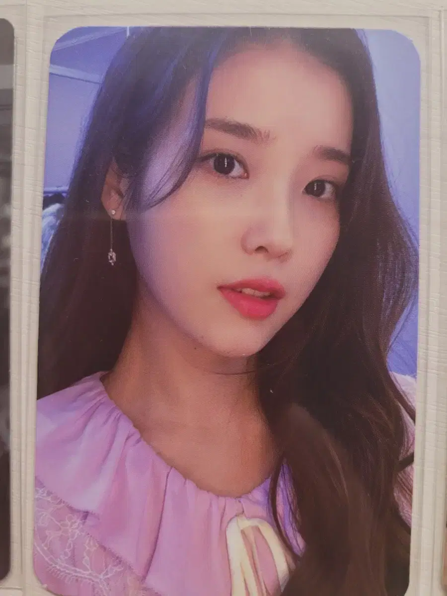 IU Lilac Tinke Photocard