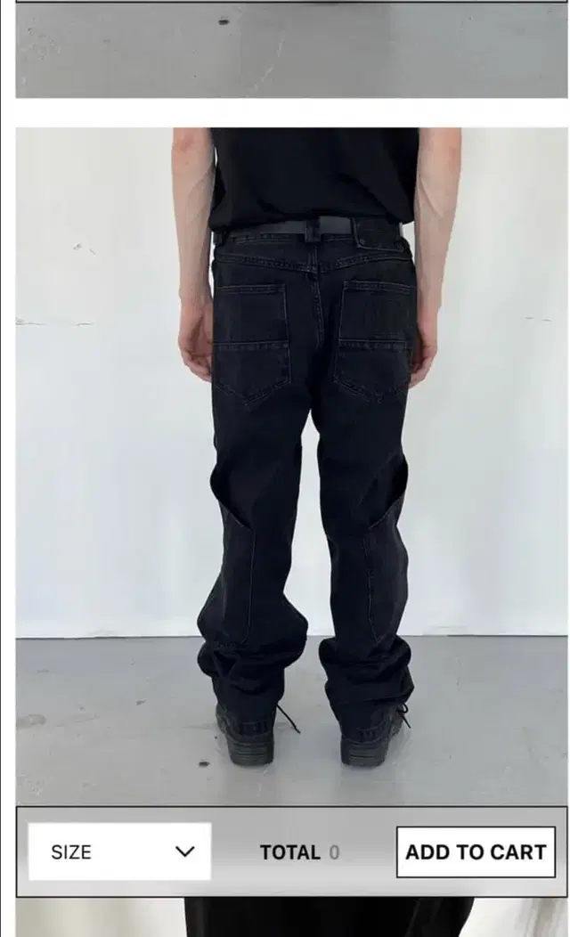 플라스틱 프로덕트 CALF POCKET PANT (M)