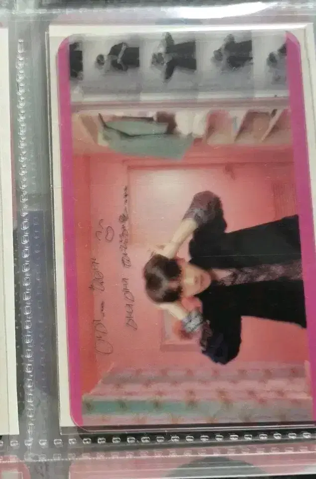 bangtan small poem reverse jo photocard 호석