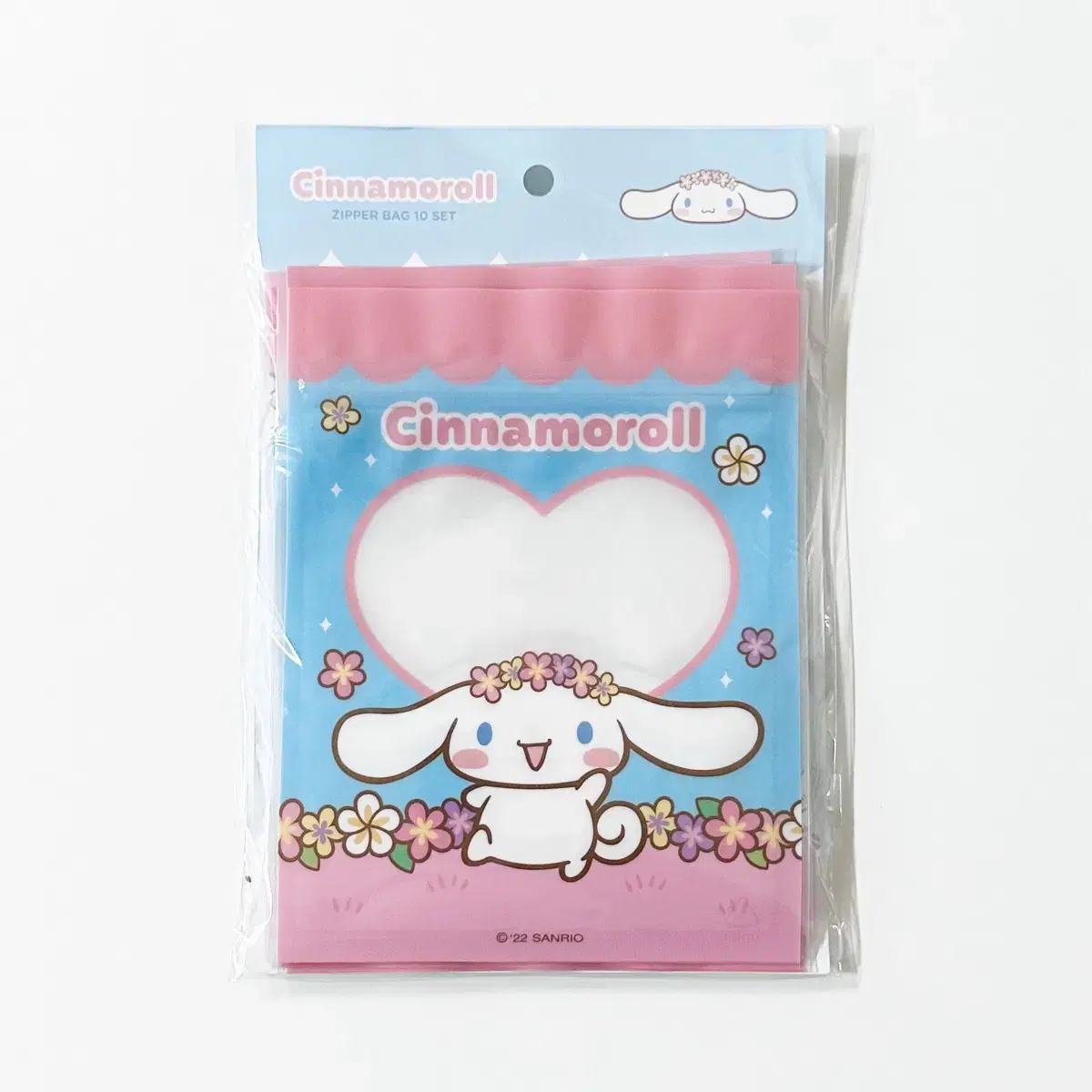 Cinnamon roll ziplock bags (10 sheets)