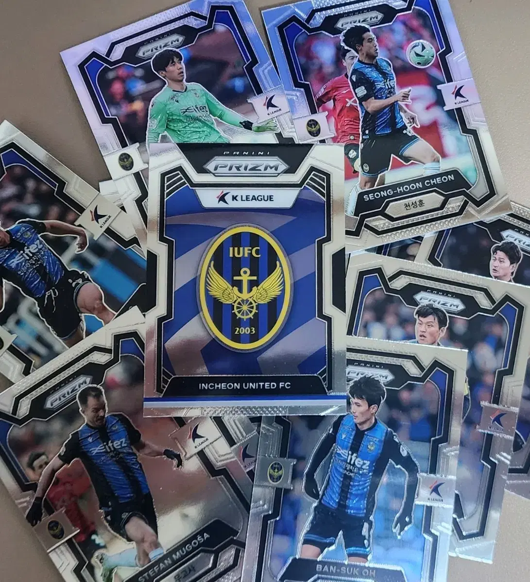 24 PANINI K-League Incheon Utd (base set)