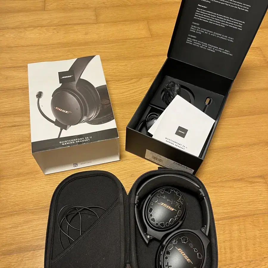 보스 QC35 게이밍헤드셋 풀박