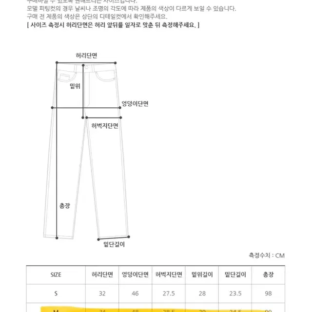 프롬비기닝 MADE 스토리 세미부츠컷데님팬츠 워시블랙 M