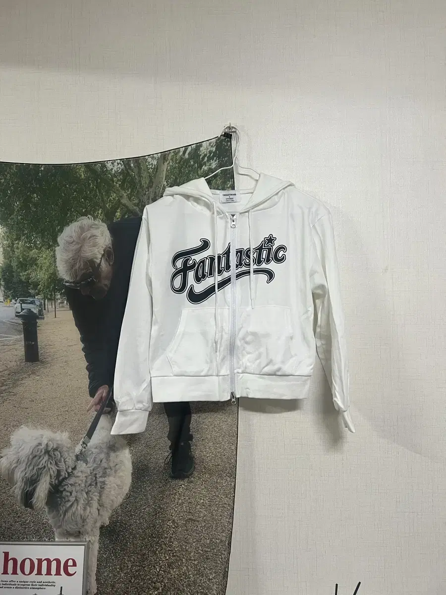 Fantastic Two-Way Hooded Jacket White