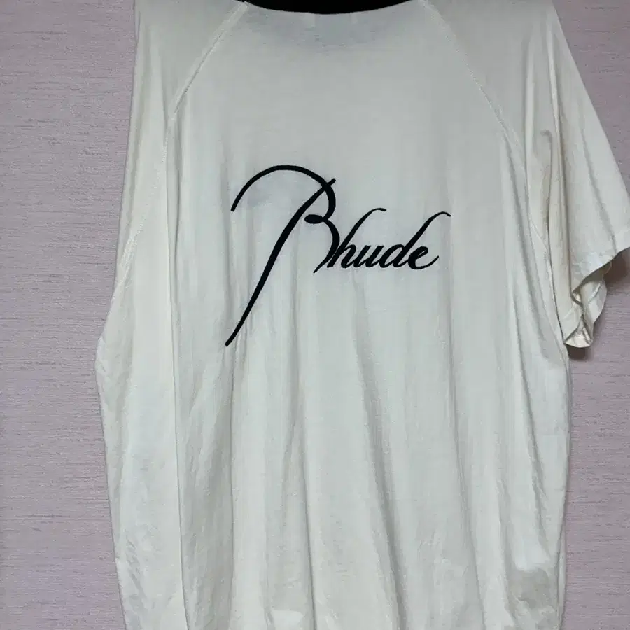 Rhude 티셔츠 크림컬러 XL