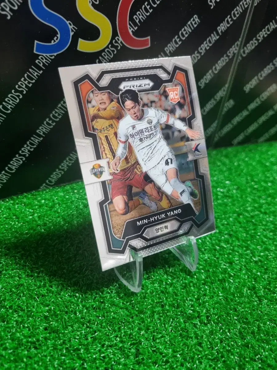 24Panini K League Gangwon FC Yang Minhyuk Rookie Football Card