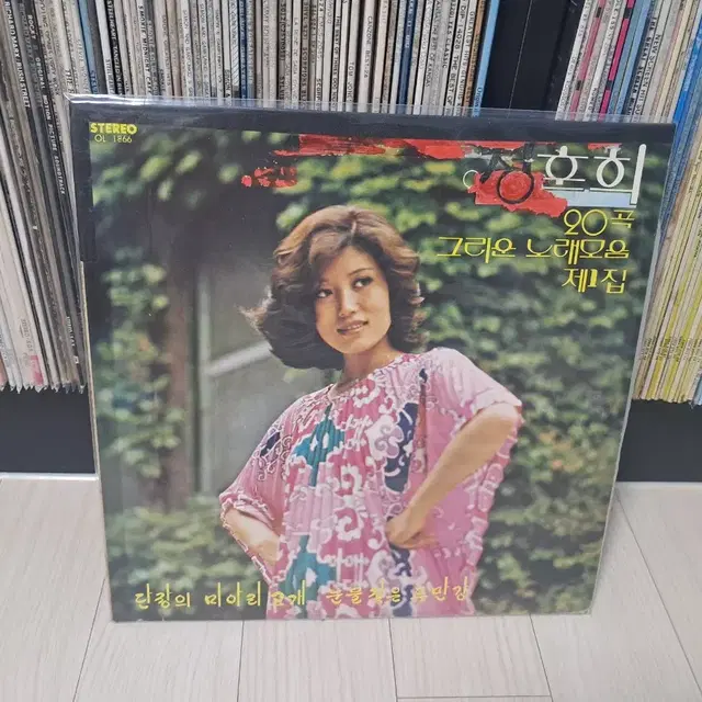 LP..정훈희 그리운노래모음1집(1976년)단장의 미아리고개