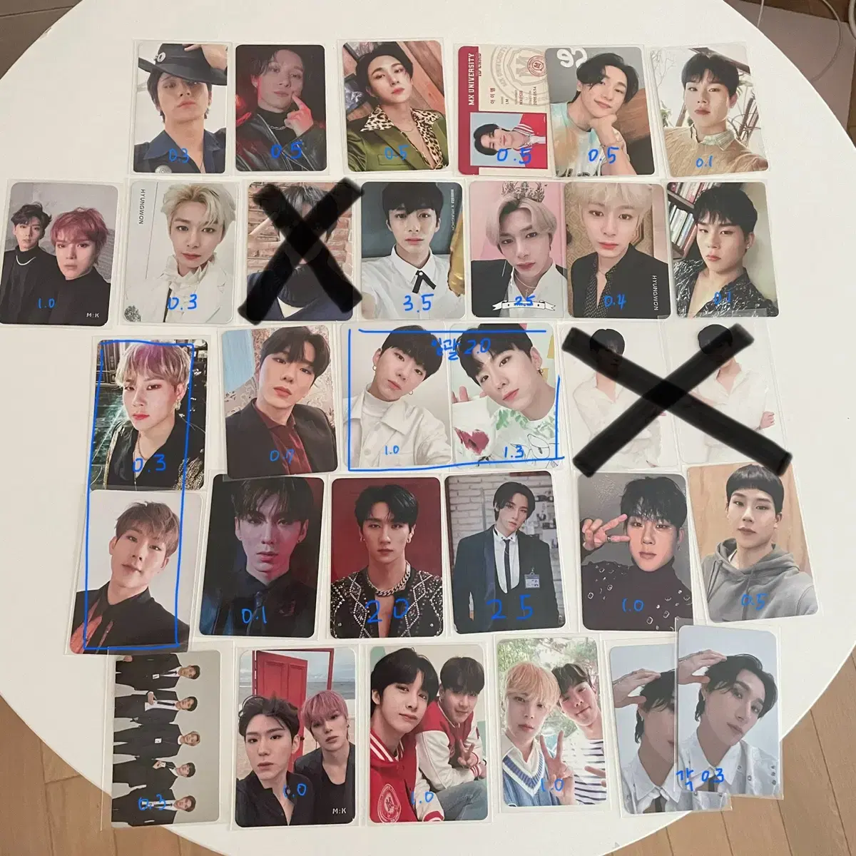 Monsta X monstax shownu minhyuk kihyun hyungwon jooheon i.m Changyun Photocard