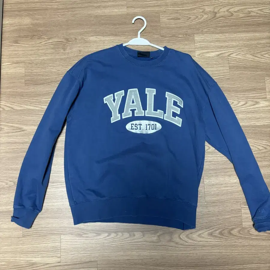 예일 2 TONE ARCH CREWNECK VINTAGE BLUE