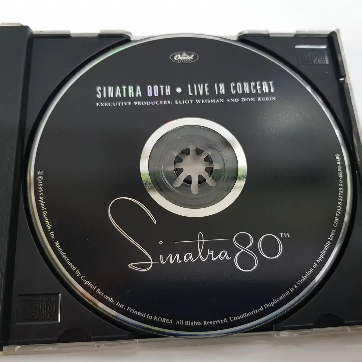 Sinatra 80th Live In Concert CD