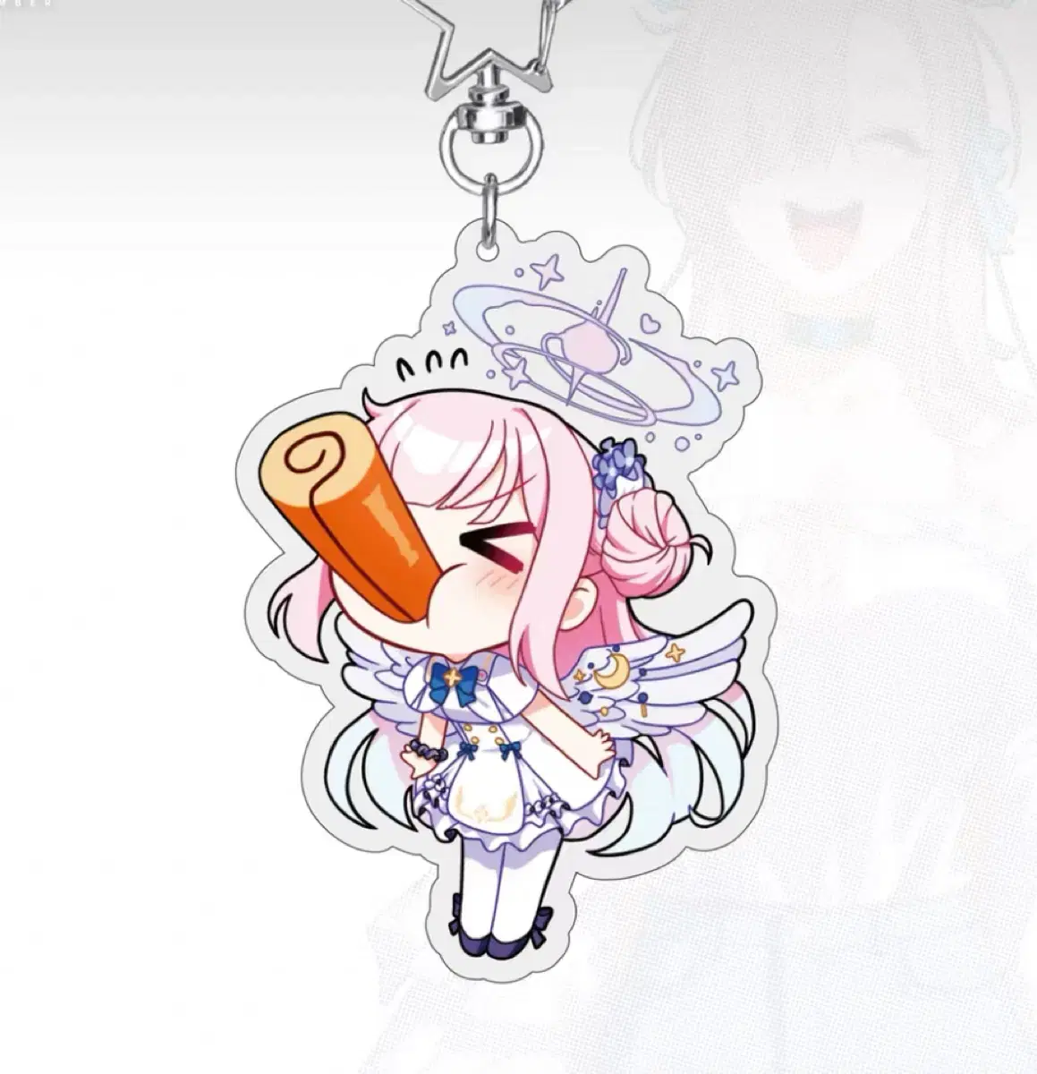 [unsealed] Bloo Archive Komake Mika acrylic Keyring.