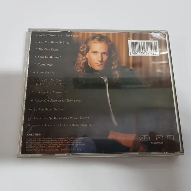 Michael Bolton - The One Thing CD