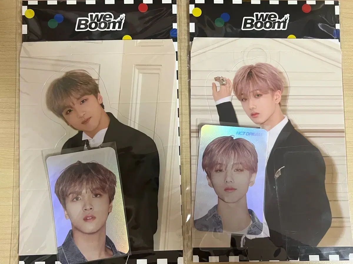 NCT Dream Boom jisung haechan hologram Photocard photocard WTS