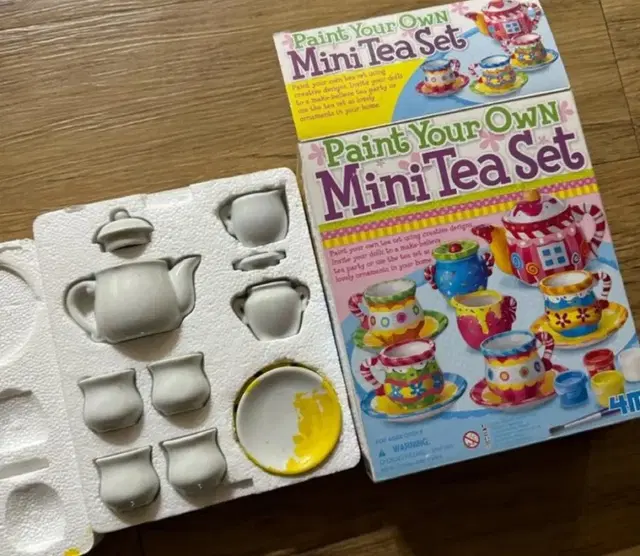 DIY Paint your own mini tea set! 미니 크기