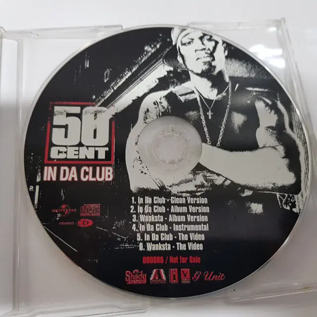 50 Cent  In Da Club  CD