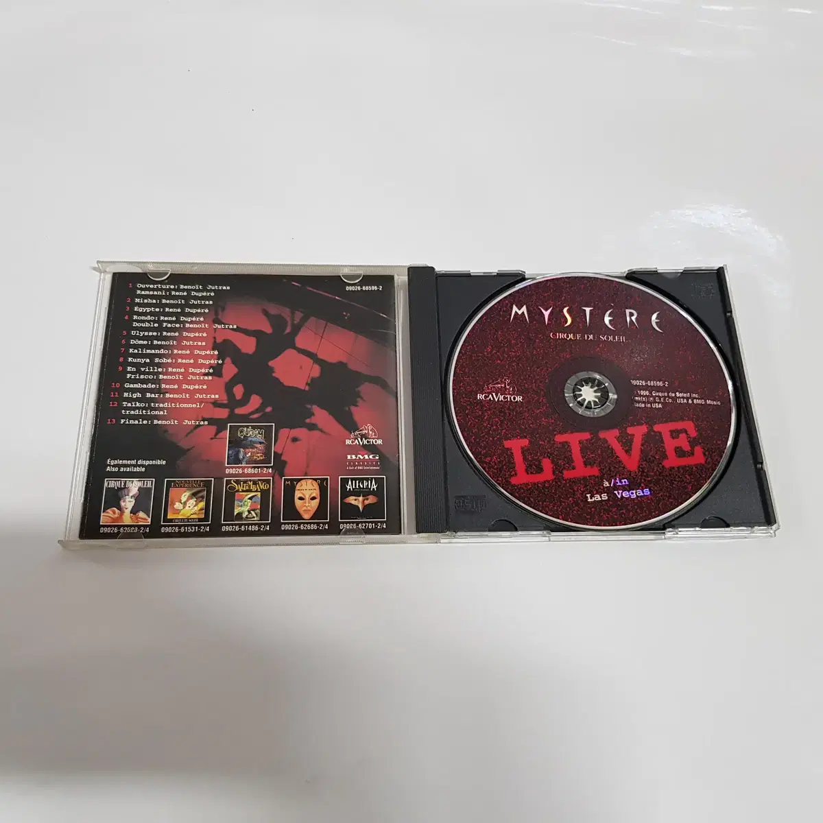 Cirque Du Soleil -Mystere Live   CD