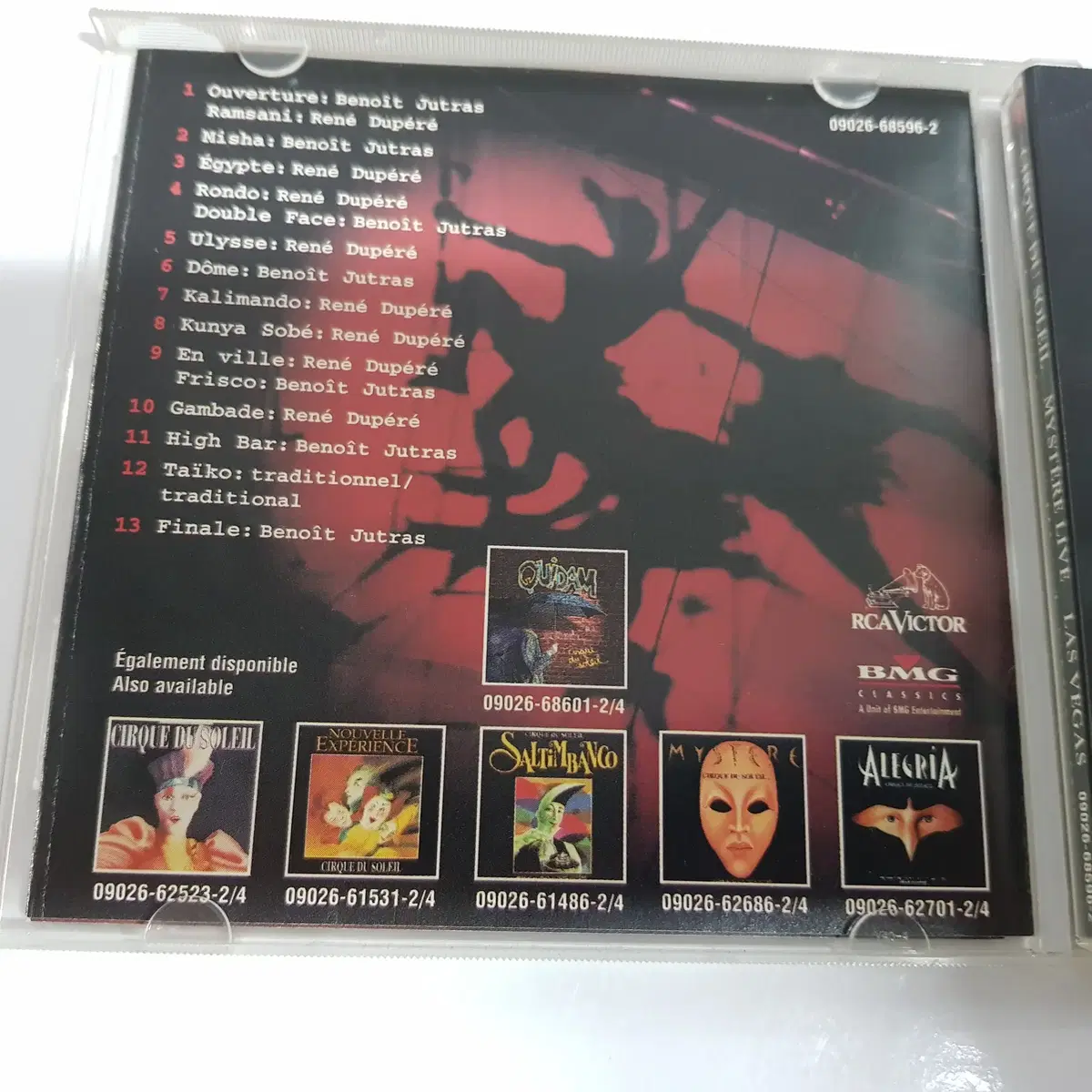 Cirque Du Soleil -Mystere Live   CD