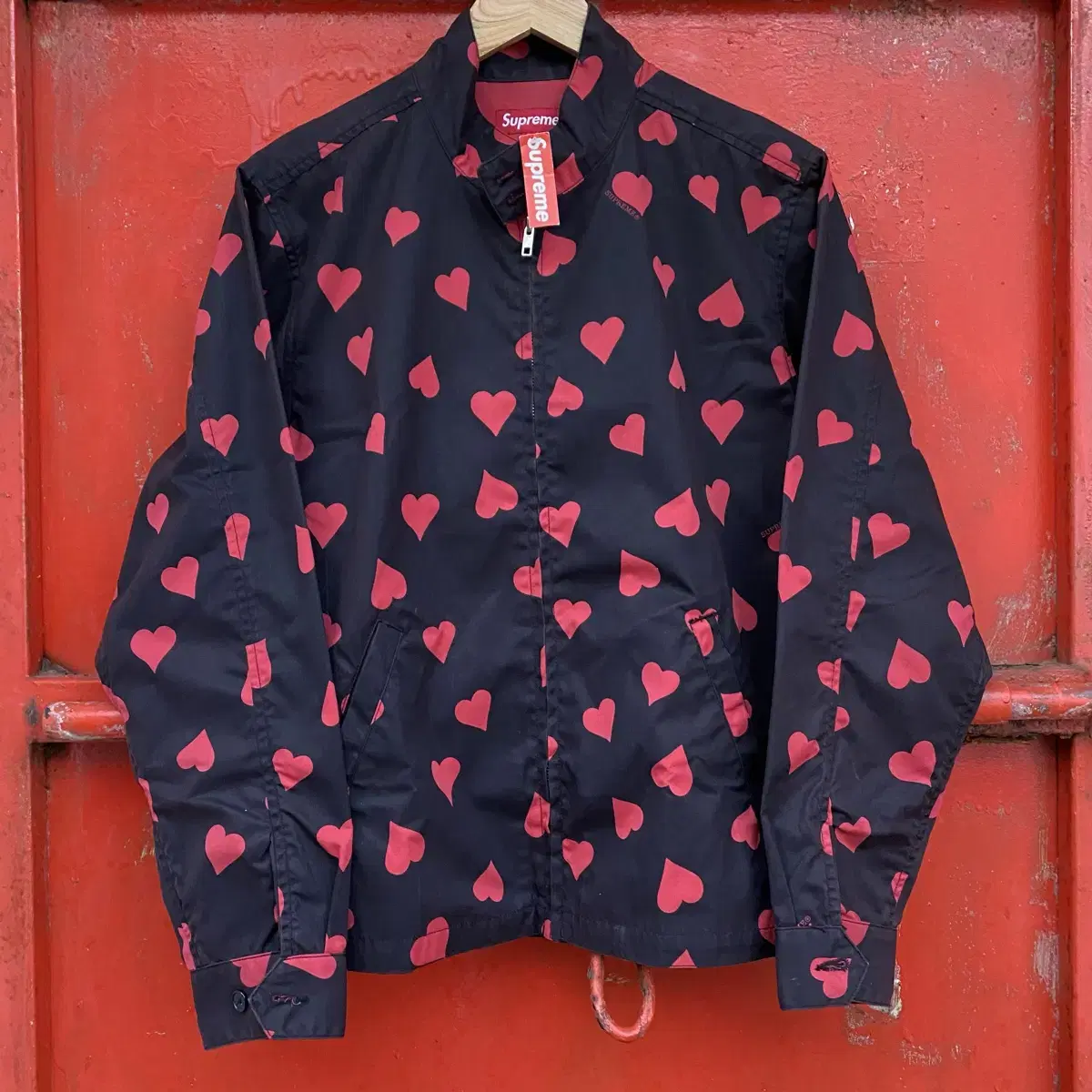 (M) Supreme Heart Herrington Jacket