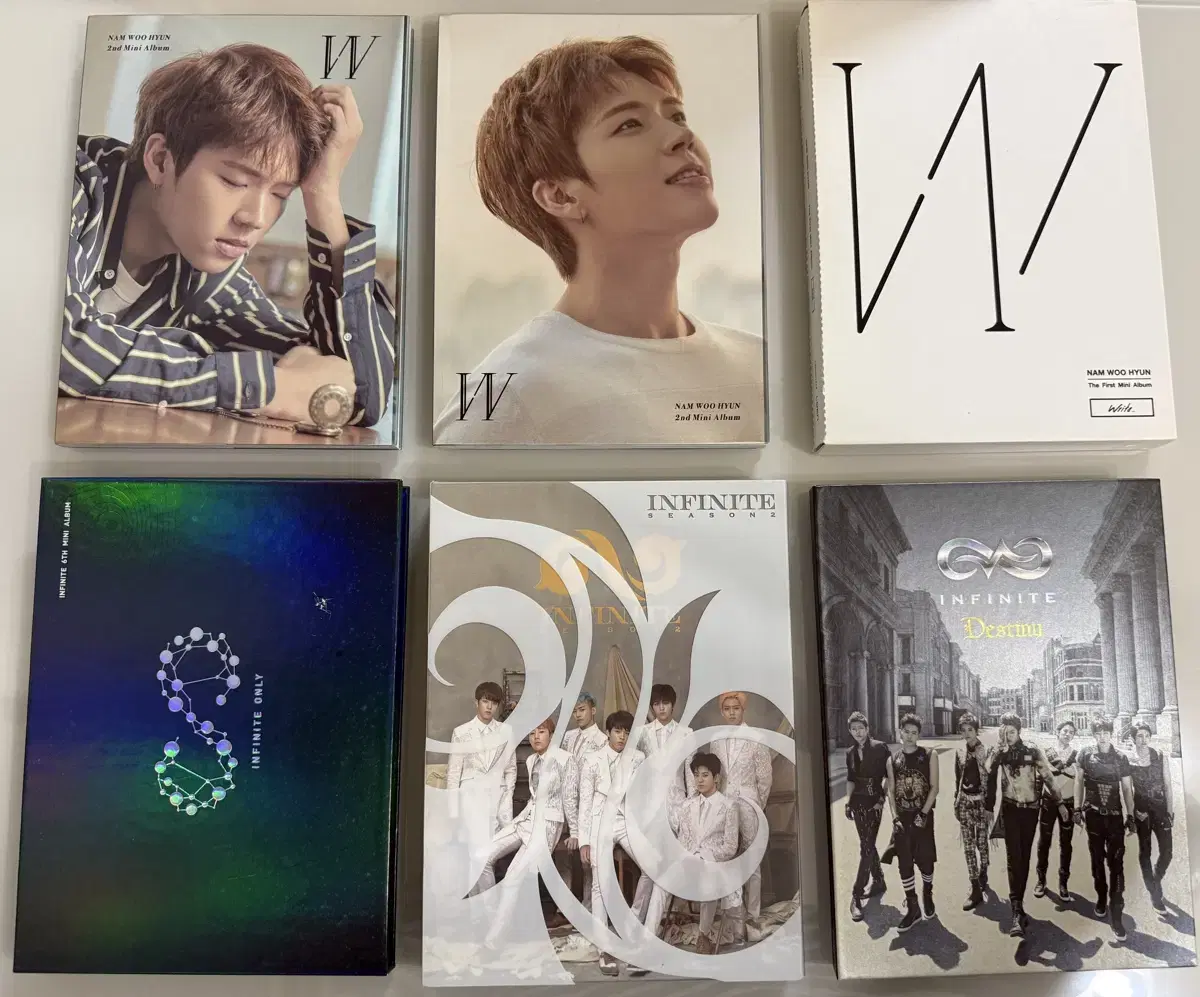 Infinite albums