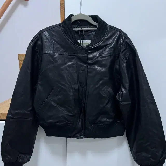 레이디볼륨 Lady Volume leather jacket S