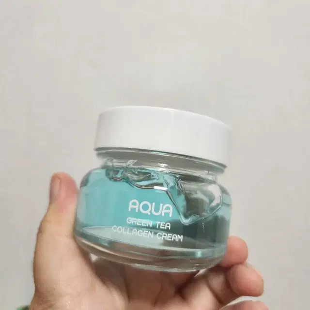 아듀에이지 아쿠아 그린티 콜라겐 수분크림 80ml, 1개