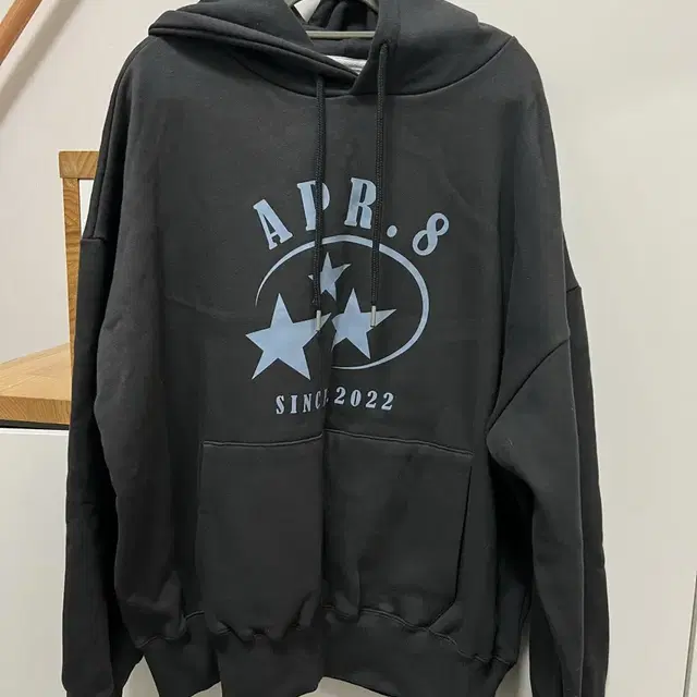 에이프릴에잇 APR8 star logo hoodie L