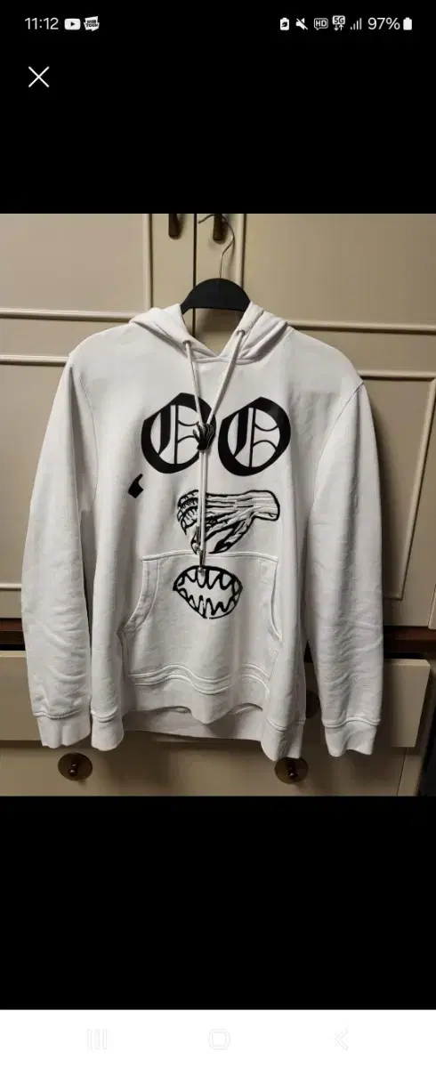 Diesel Skullhand Hoodie