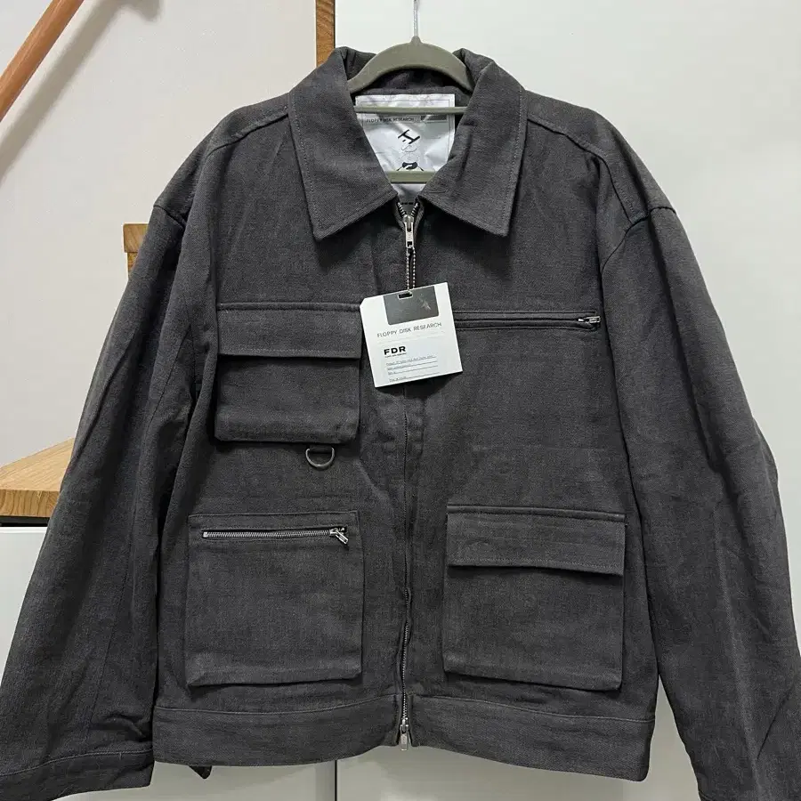 FDR 에프디알 work trucker jacket M